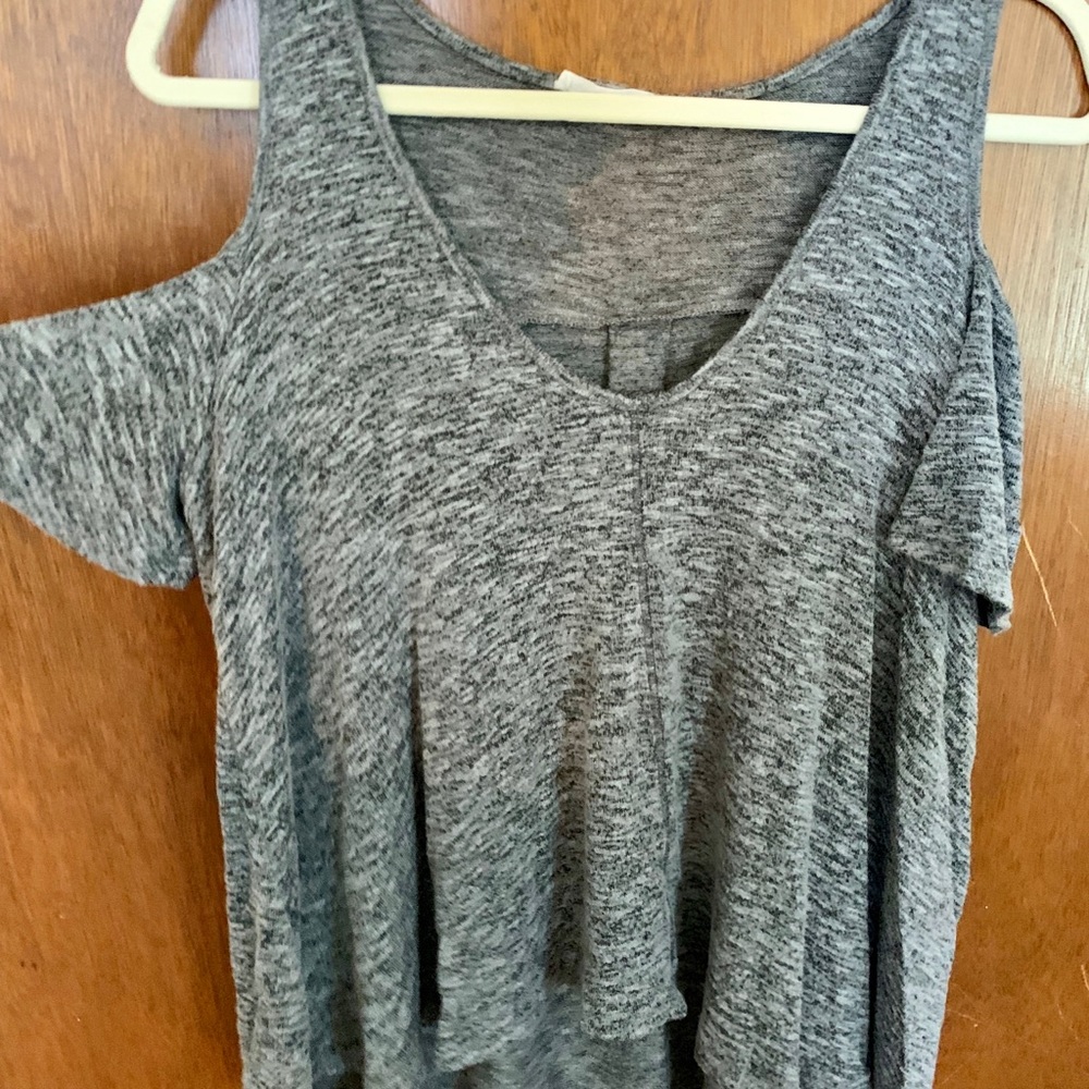 LUSH cold shoulder top